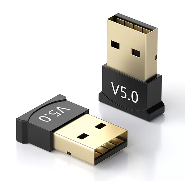 【ブルートゥース無線通信】Bluetooth 5.0 CSR5.0 EDR/LE対応 (低消費電力) 極小サイズ USB レシーバー アダプタ　Windows10対応 ドングル 15