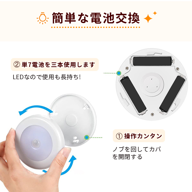 センサーライト LED 室内 しゃれ 明るい 電池式 配線不要 人感センサー 足元灯 安全灯 常夜灯 防犯ライト 屋内 補助照明 自動 点灯 消灯 両面テープ 照明 廊下 14