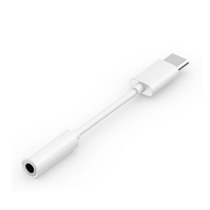 USB Type-C to 3.5mm イヤホンジャック タイプC イヤホン変換アダプタ 変換ケーブル オーディオアダプタ 高耐久 ナイロン 3
