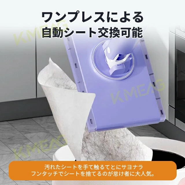 【２点目半額】 乾湿両用モップ自動で雑巾を挟むモップ、ペーパータオル掛けフローリングモップ 洗面タオルを自動で挟むモップ 乾湿両用モップ 汚れないハ 11