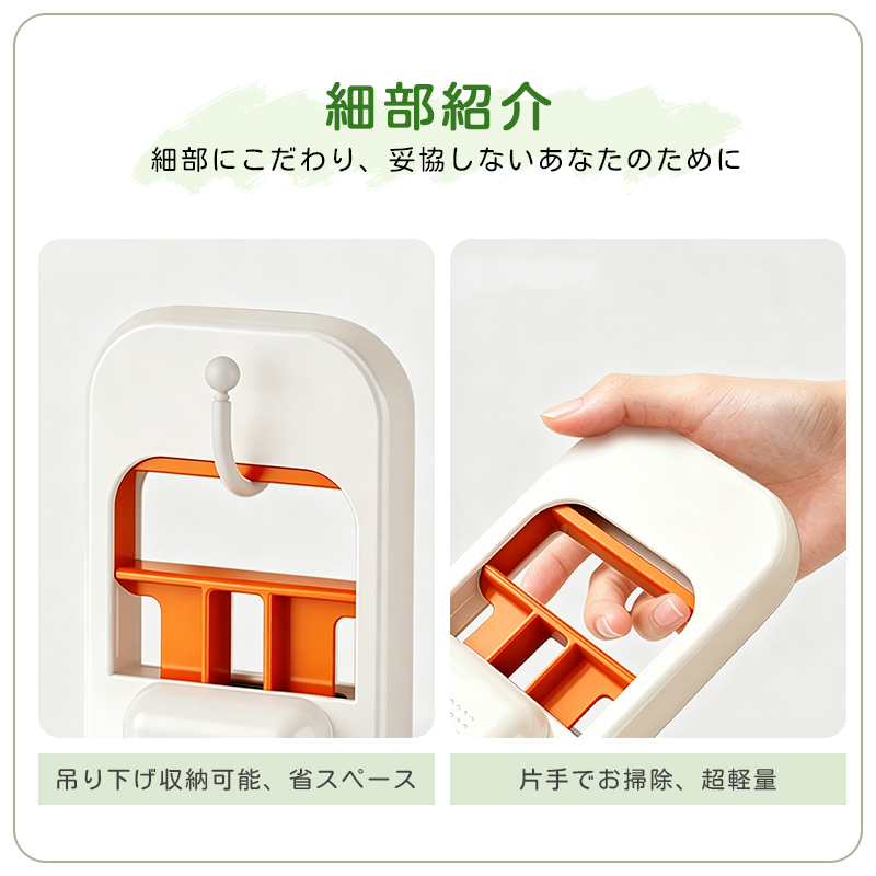 折りたたみミニモップ ハンディスポンジモップ 乾湿両用 手洗い不要 吸水 軽量 コンパクト 壁 床 窓 キッチン 浴室 車用 送料無料 17