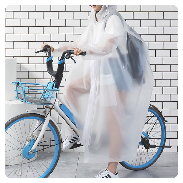 おしゃれ レインコート 自転車 レインポンチョ レディース メンズ リュック レインウェア レインスーツ 大きな二重つば付き 防水 軽い 雨具 雨合羽 通勤 通学 11
